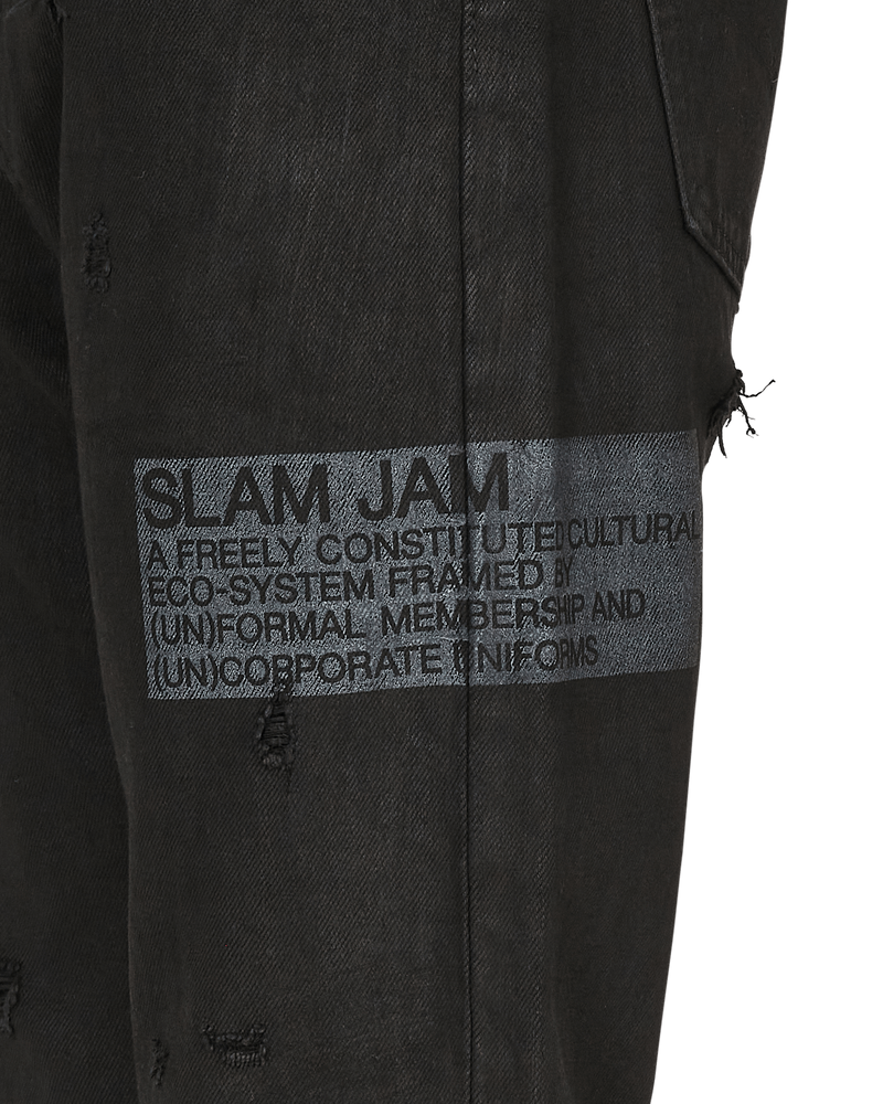 Slam Jam SLAM JAM X LEVI'S 501 CUSTOM PANT Black Pants Pant Denim BBM0001DE01 BLK