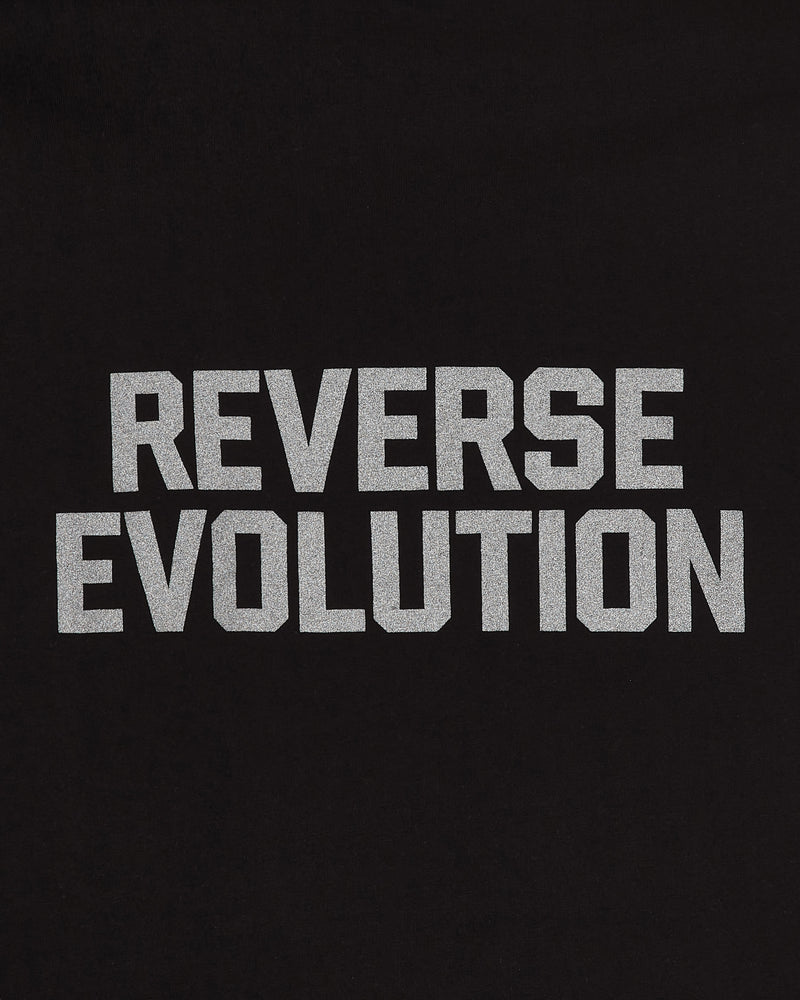 Slam Jam Devo Reverse Evolution Tee Black/Silver T-Shirts Shortsleeve BBM0012JY05 BLS001