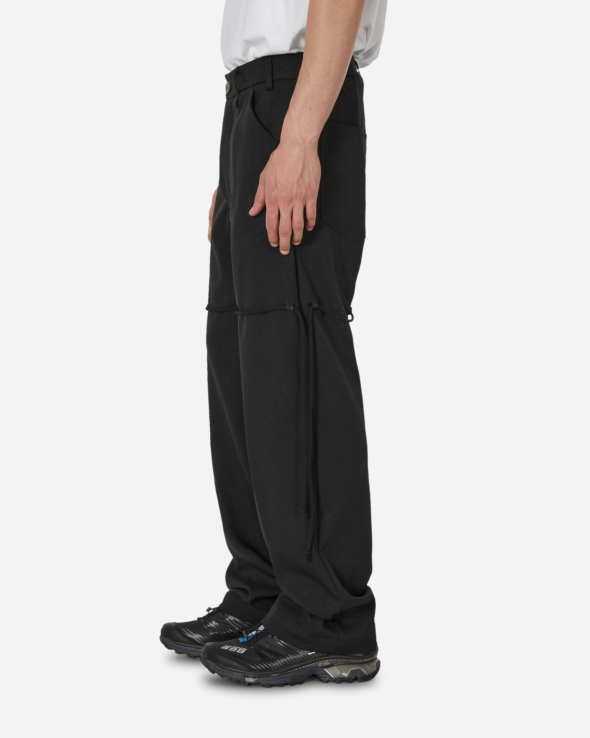 Song for the Mute Dress Pant Black Pants Trousers 232-MPT076 RCCLBLK