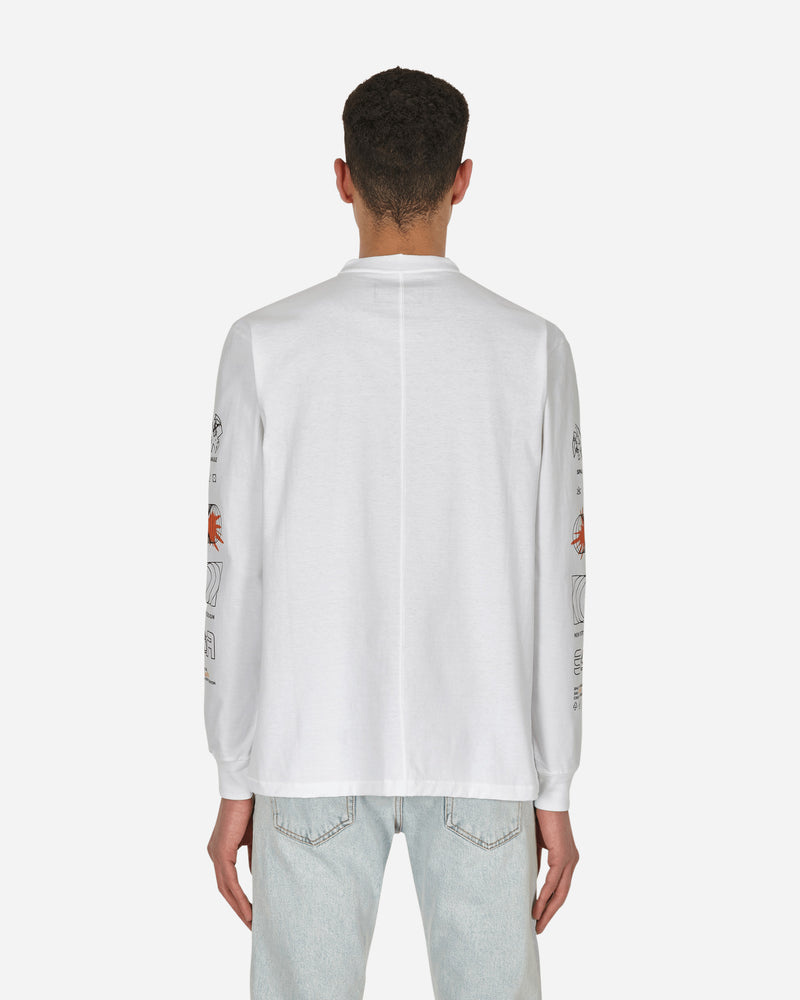 Space Available Whole Being White T-Shirts Longsleeve SA-WBT002-WHT WHITE