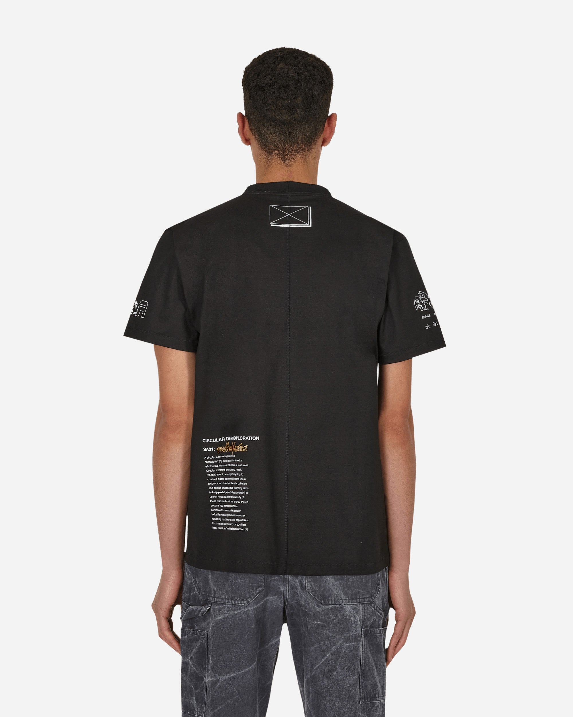 Space Available Space Available Black T-Shirts Shortsleeve SA-SAT001-BLK BLACK
