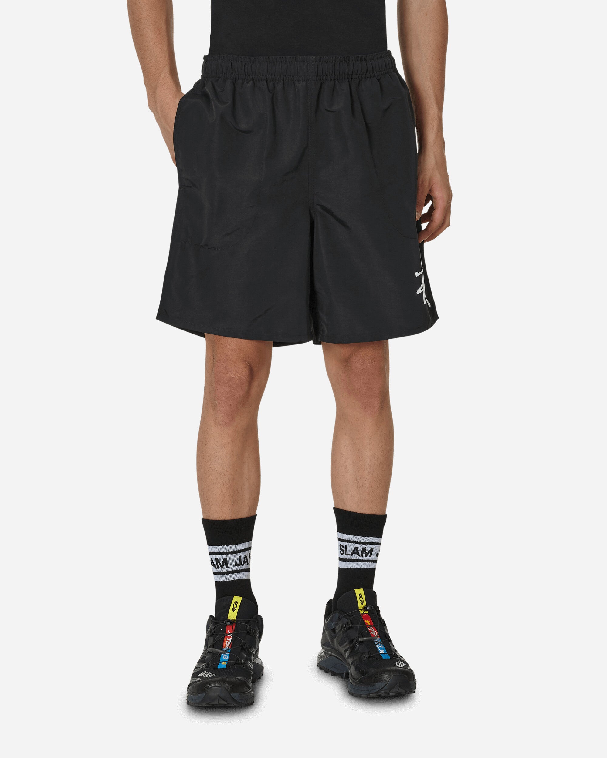 Stüssy Big Basic Water Short Black Swimwear Swim Trunks 113156 BLAC