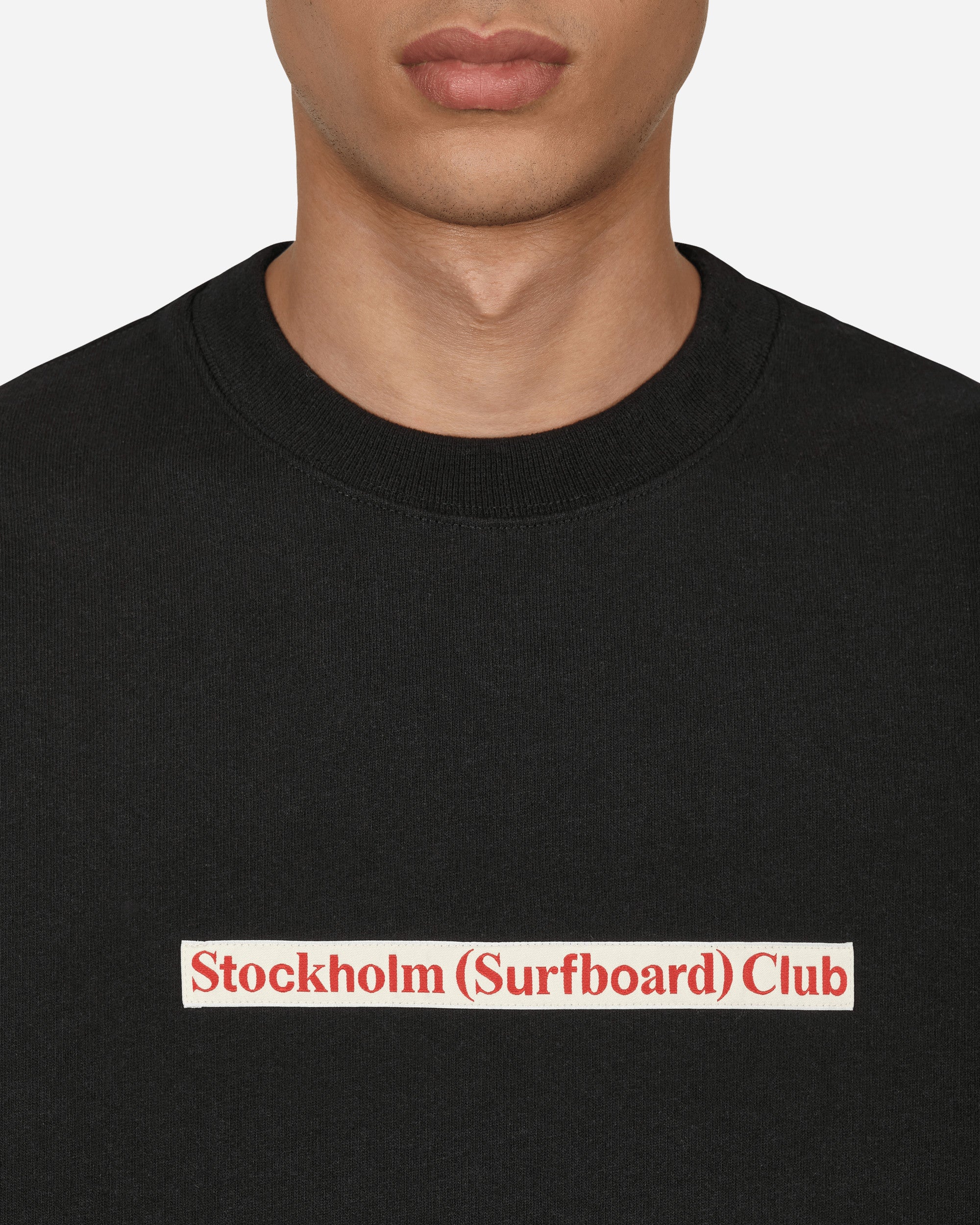 Stockholm (Surfboard) Club Mer Black Sweatshirts Crewneck MU1B90 001