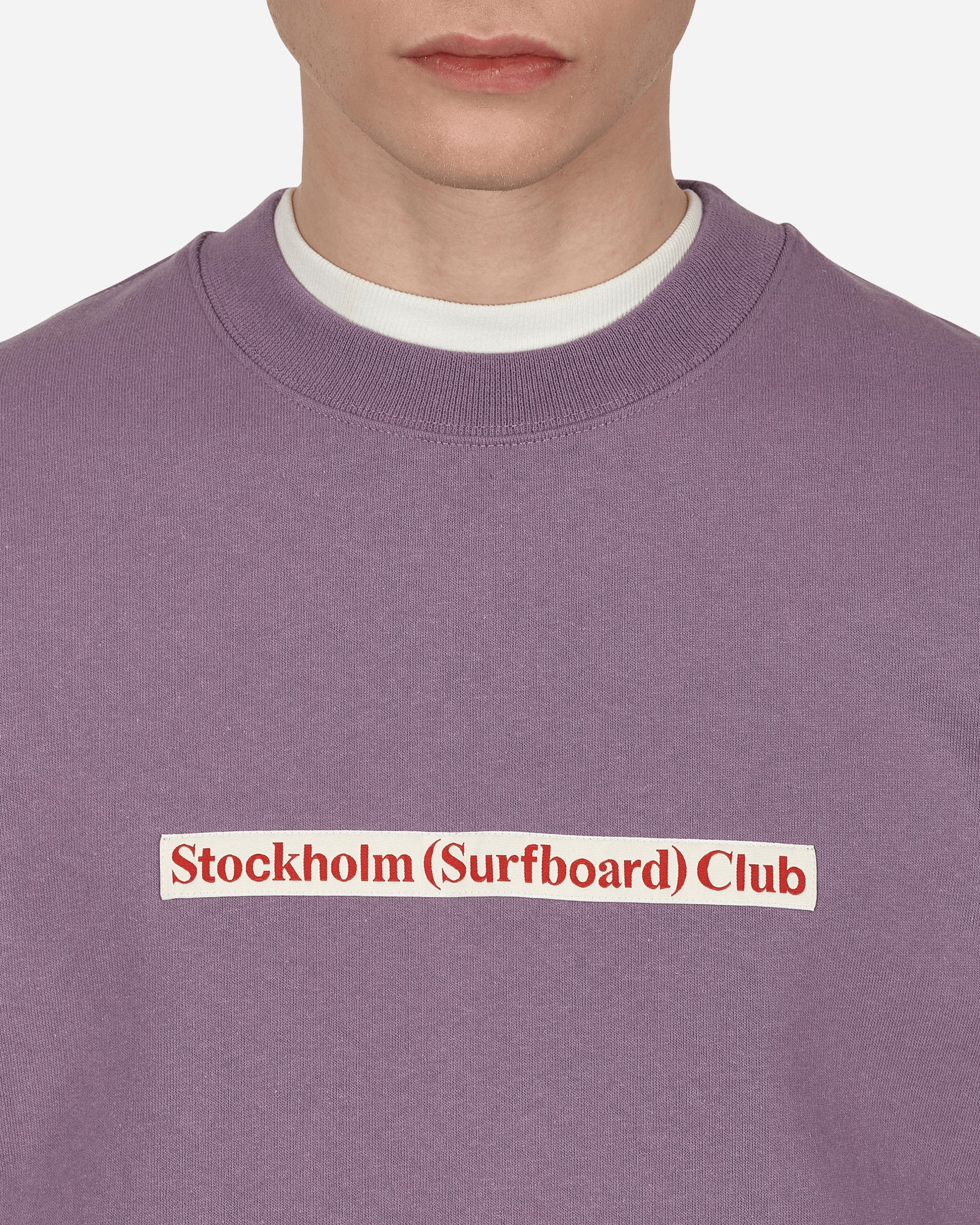 Stockholm (Surfboard) Club Sweatshirt Grape Sweatshirts Crewneck MU1P75W GRAPE