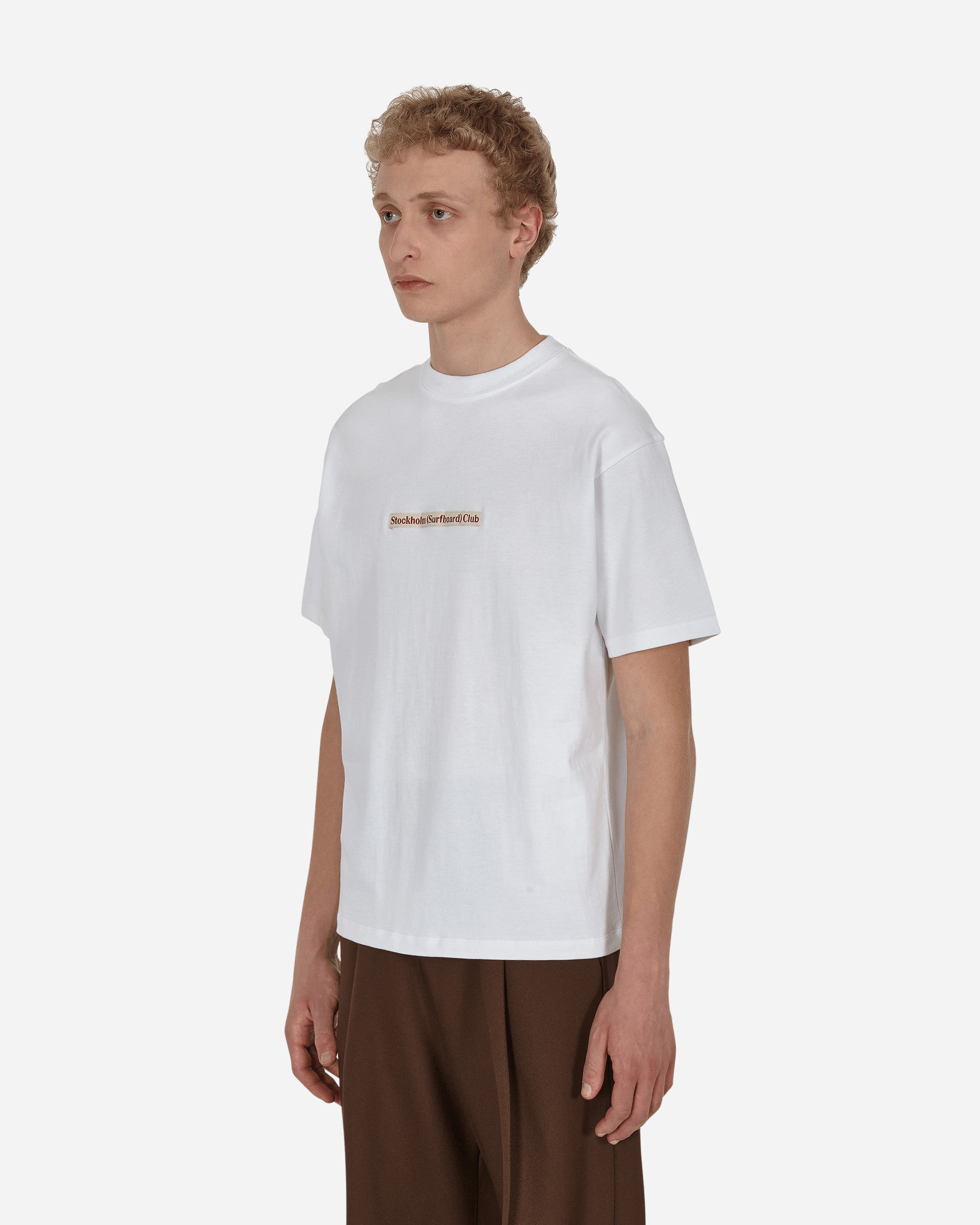 Stockholm (Surfboard) Club T-Shirt White T-Shirts Shortsleeve KU1W10 WHITE
