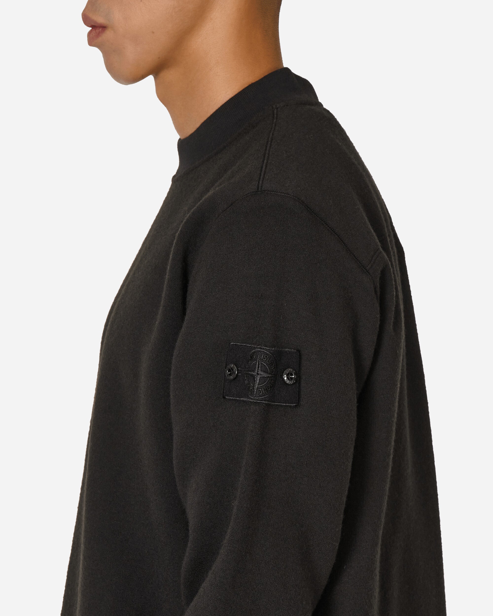 Stone Island Sweat-Shirt Black Sweatshirts Crewneck 7915633F3 V0029