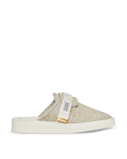 Suicoke Zavo-Vhl White Mix Sandals and Slides Sandal OG-072VHL- WTM