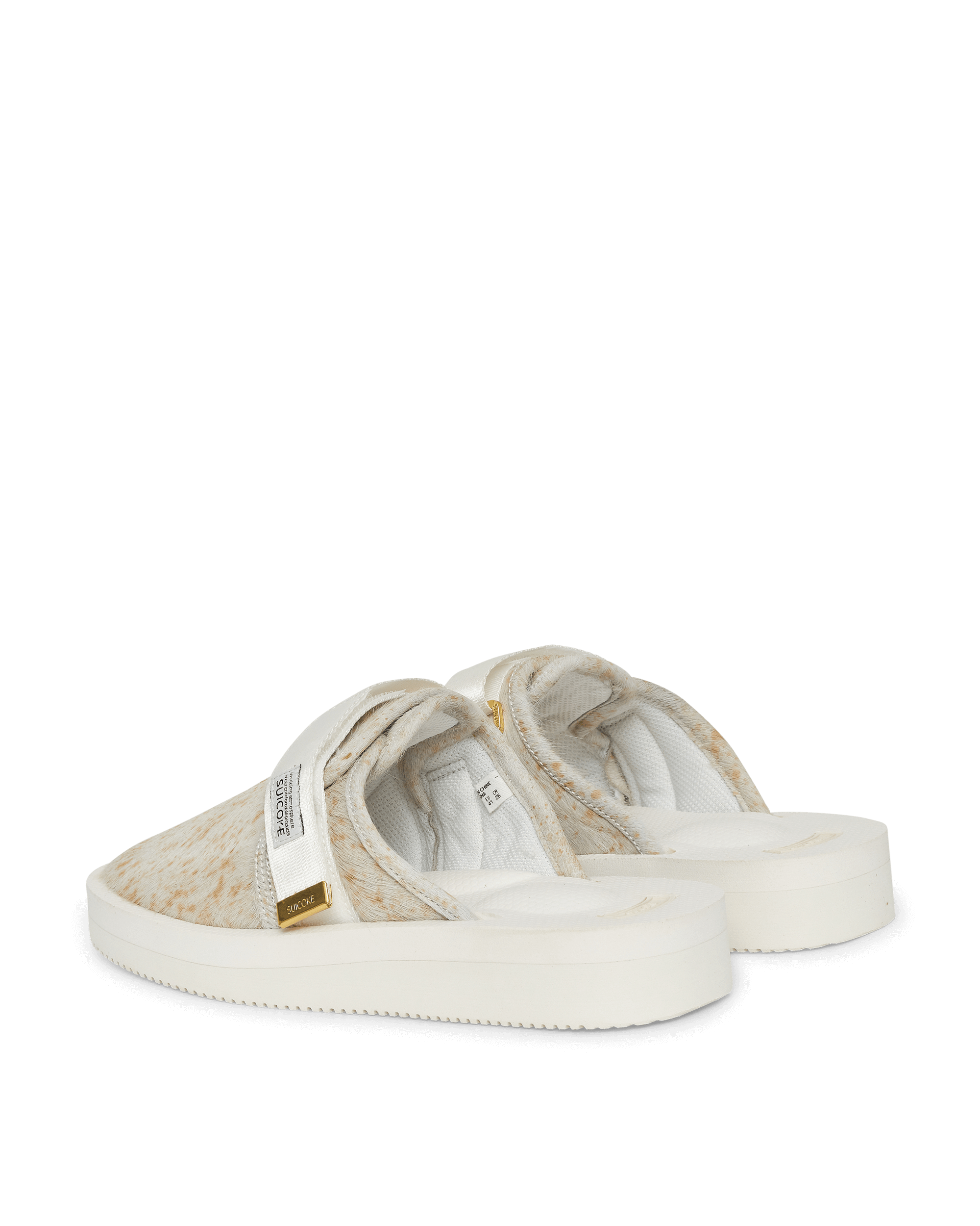 Suicoke Zavo-Vhl White Mix Sandals and Slides Sandal OG-072VHL- WTM