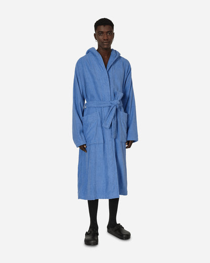 Tekla Hooded Bathrobe - Solid Clear Blue Textile Bathrobes BT-CL CL