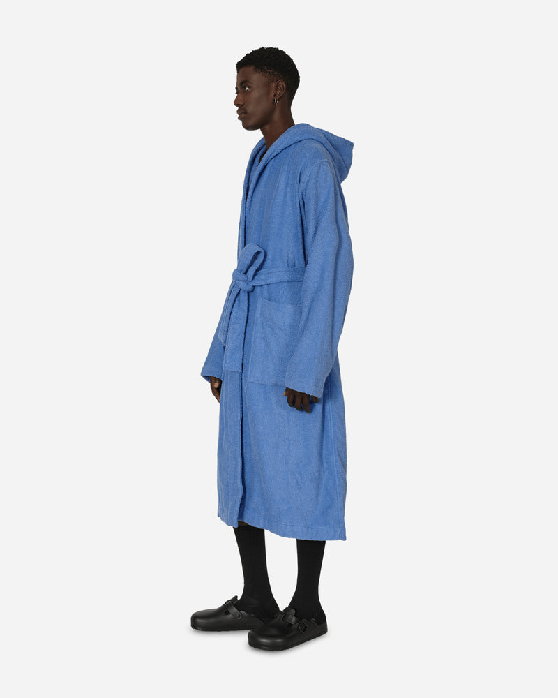 Tekla Hooded Bathrobe - Solid Clear Blue Textile Bathrobes BT-CL CL