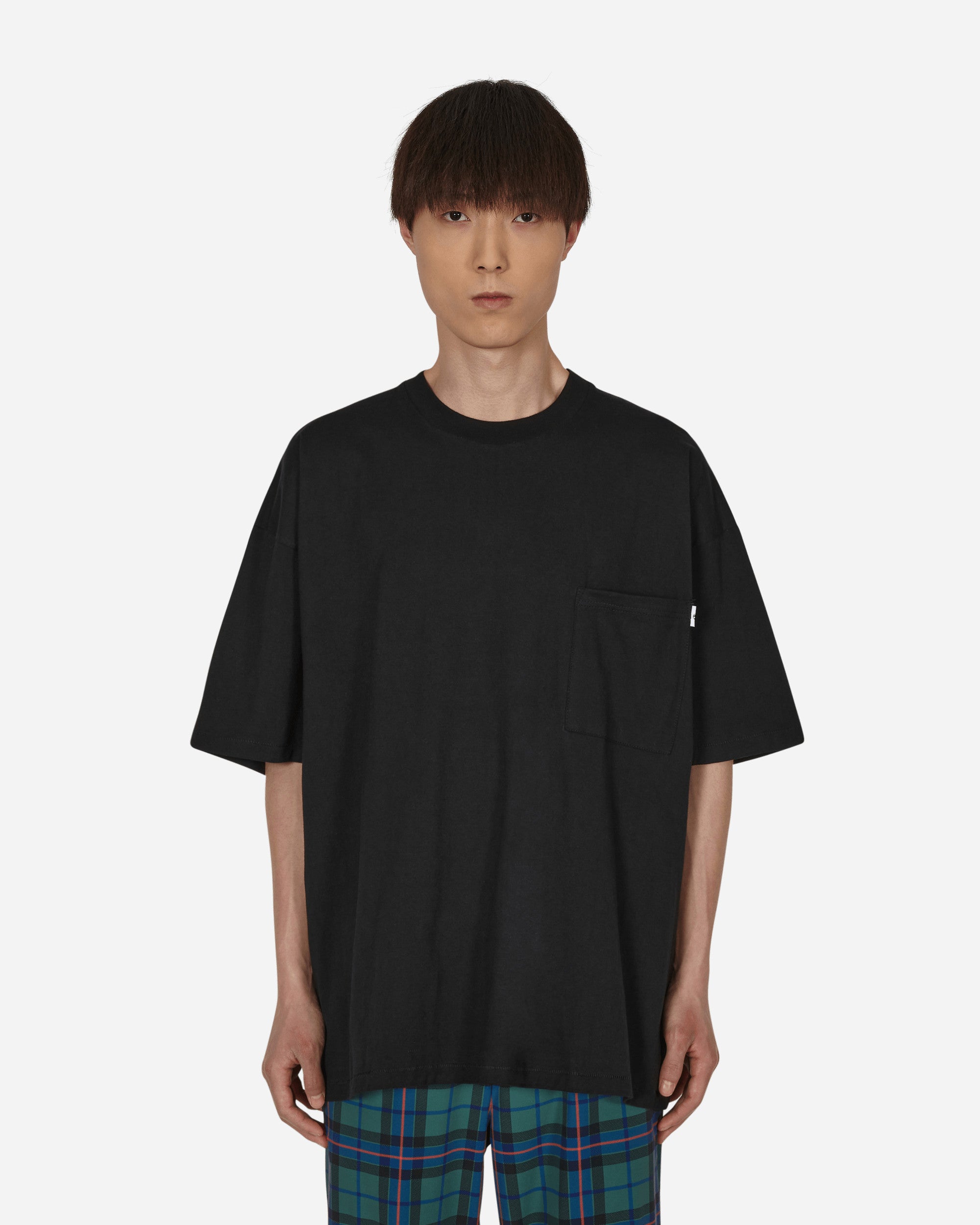 Emblem Snap T-Shirt Black