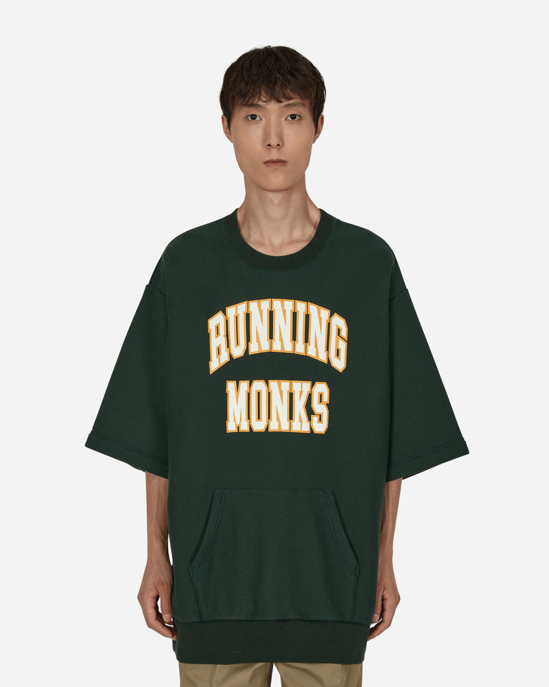 Undercover Running Monks T-Shirt Dark Green T-Shirts Shortsleeve UC2B4805  001