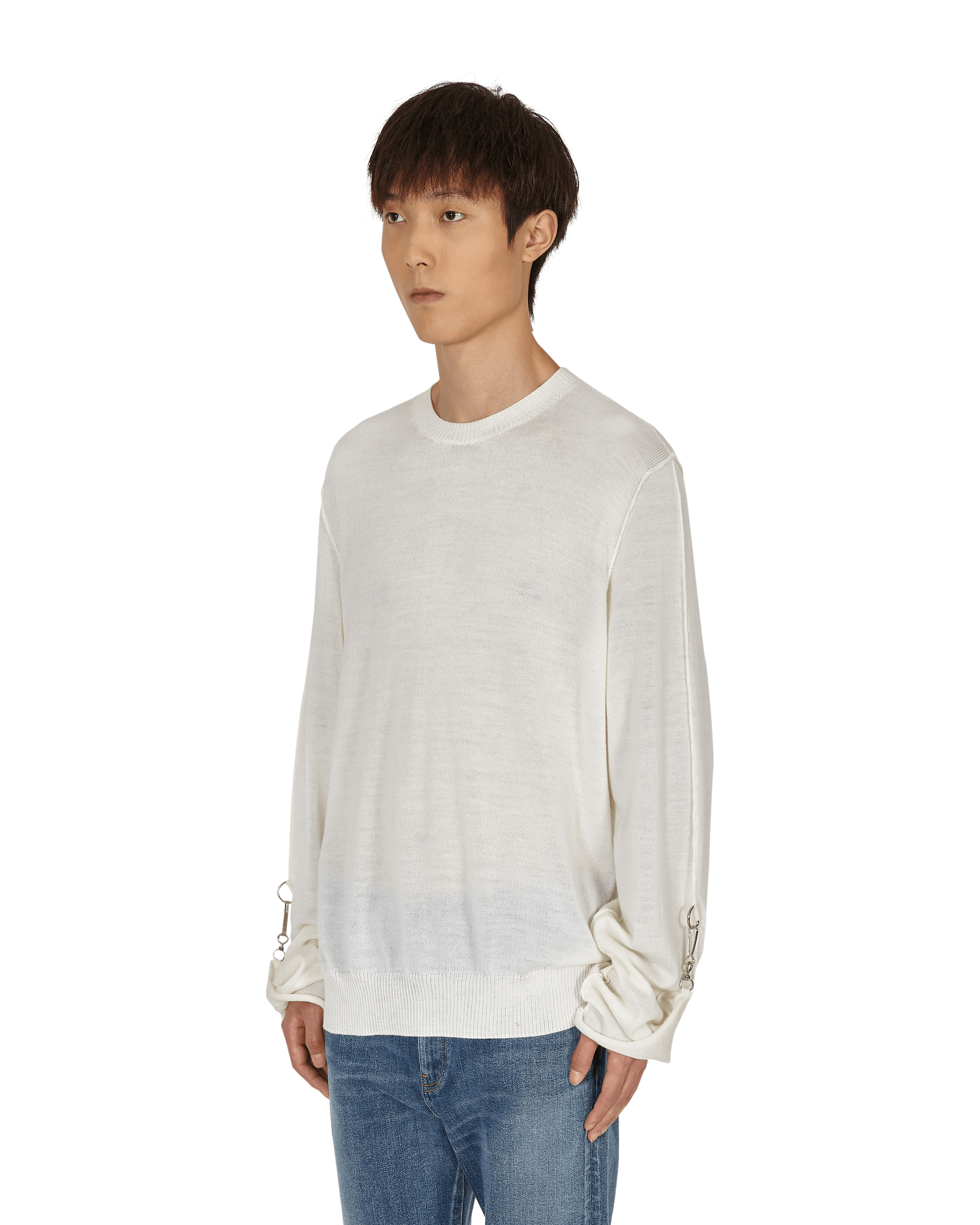 Undercover Knit White Knitwears Sweaters UC1A4904-2 WHITE