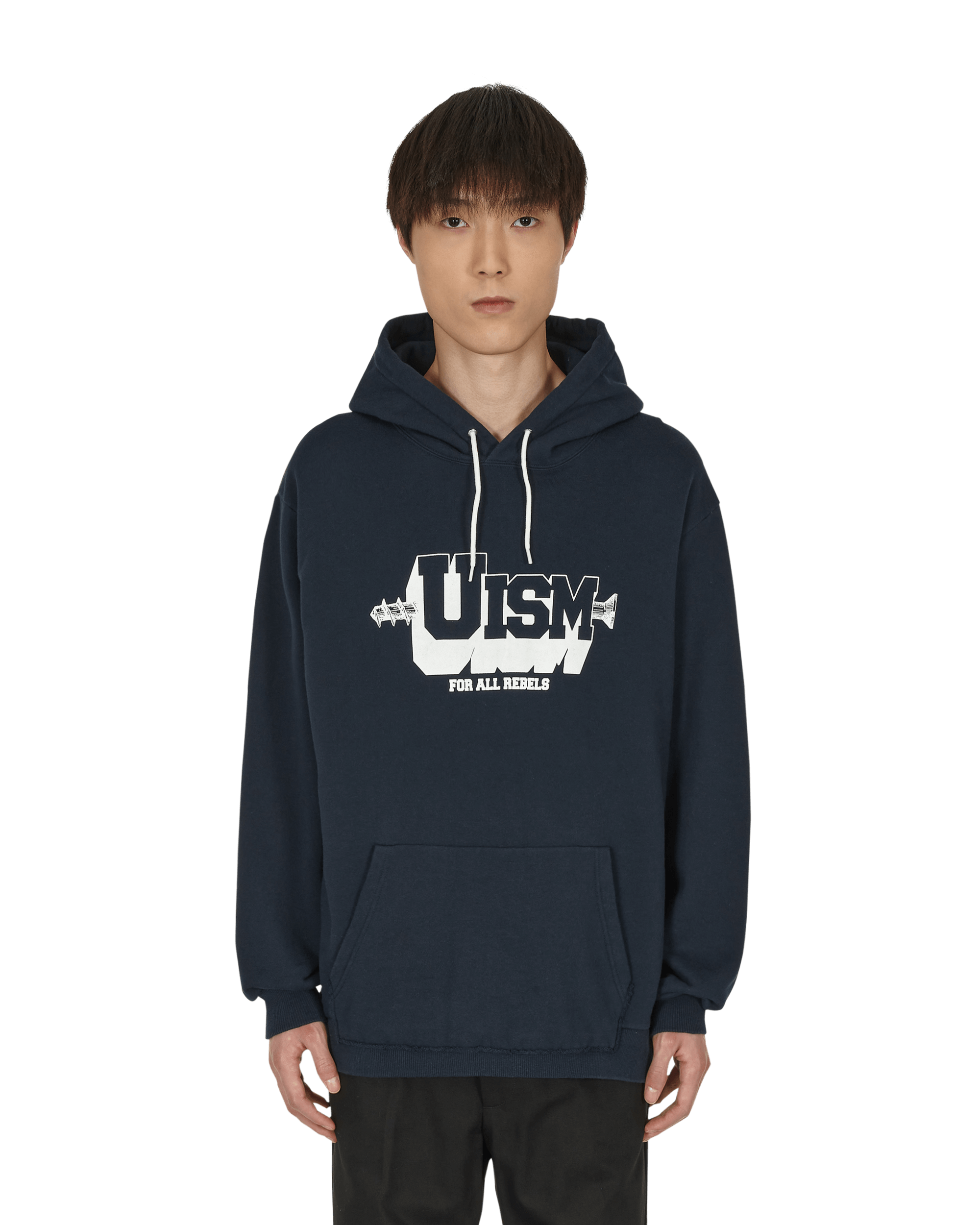 Undercoverism Hoody Navy Sweatshirts Hoodies UI1B4802 NAVY