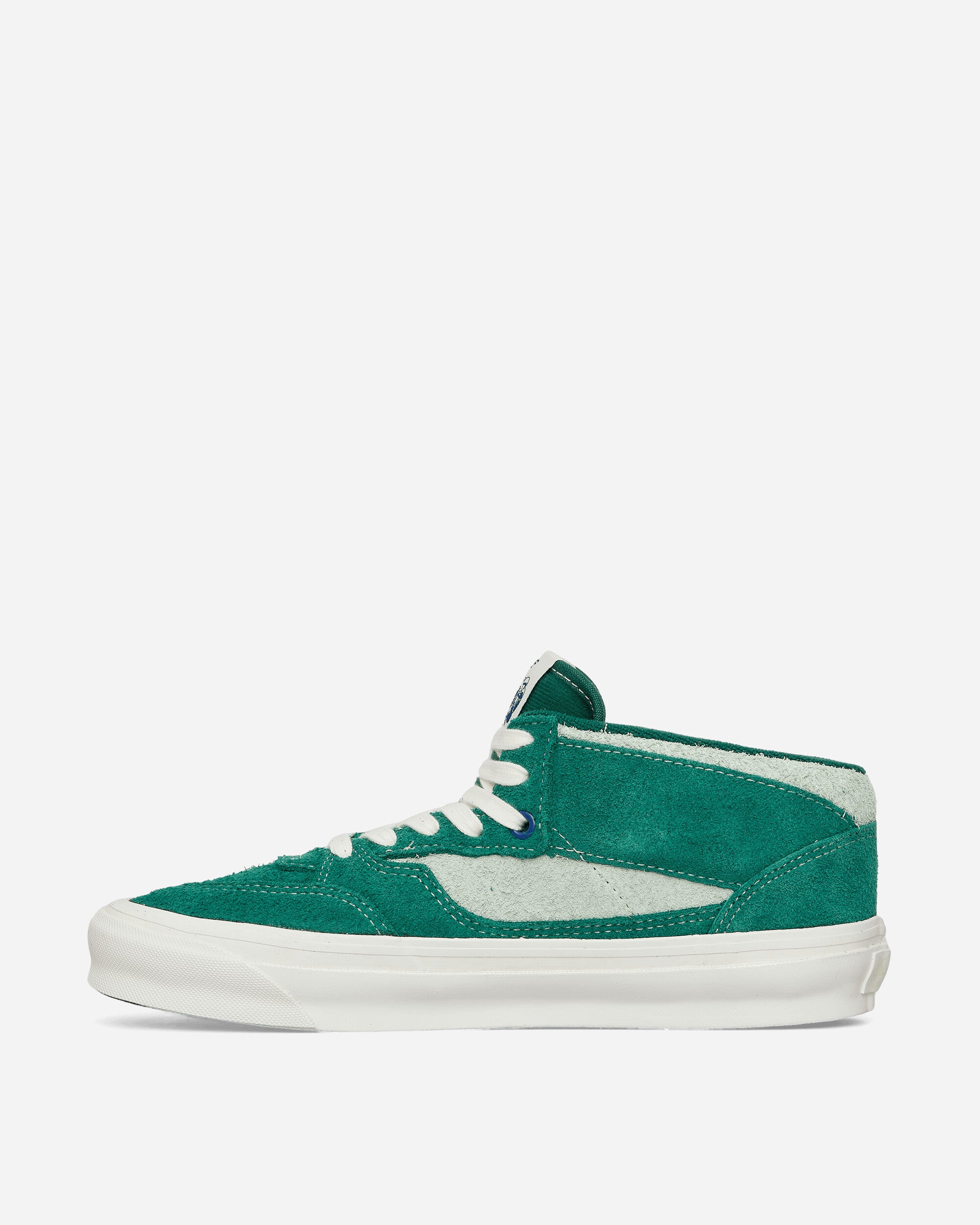 Vans Ua Og Half Cab Lx Hairy Suede Green Sneakers Low VN0A3DP6GRN1
