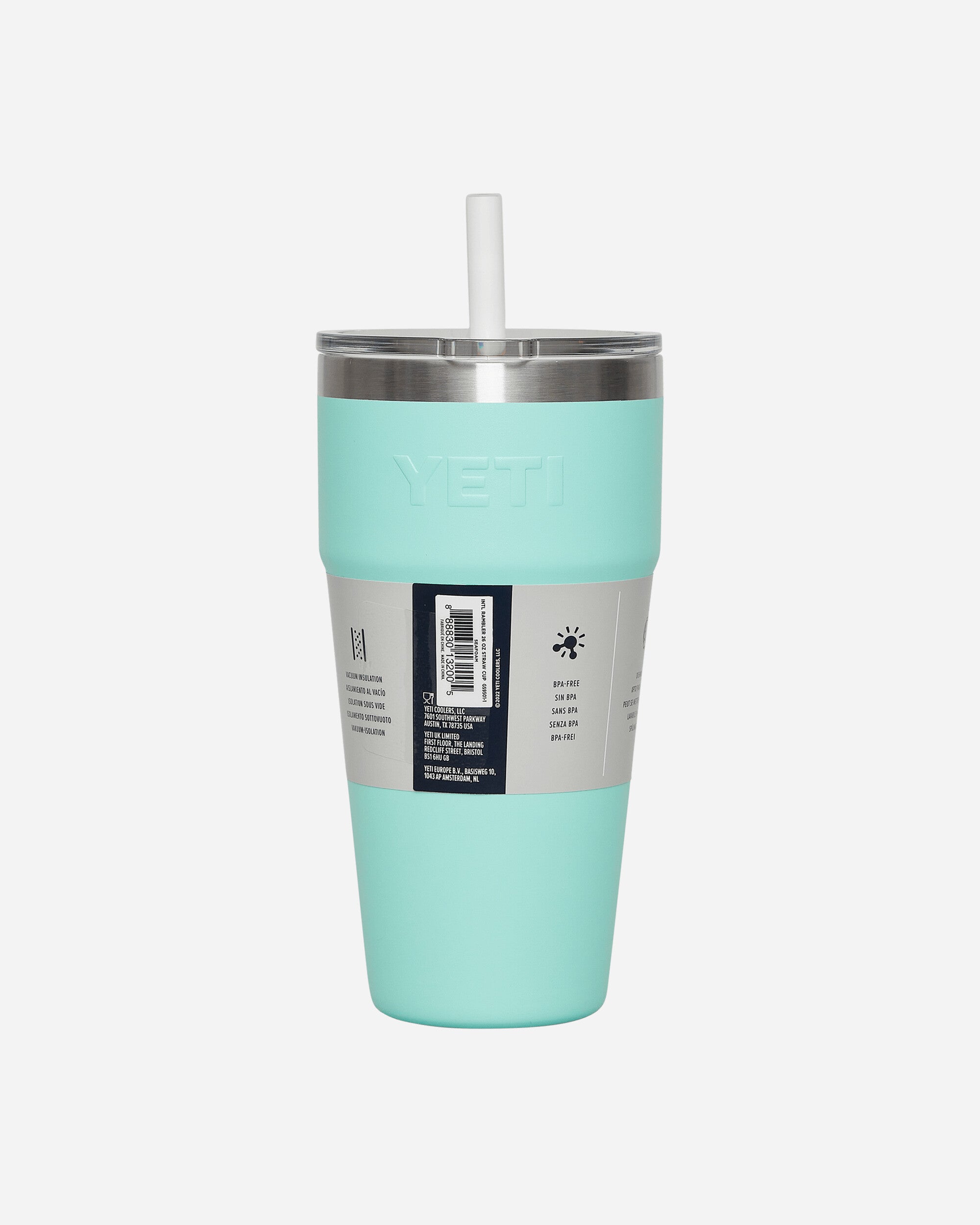 Yeti Rambler Straw Cup SEAFOAM Equipment Bottles and Bowls 0325 SFM