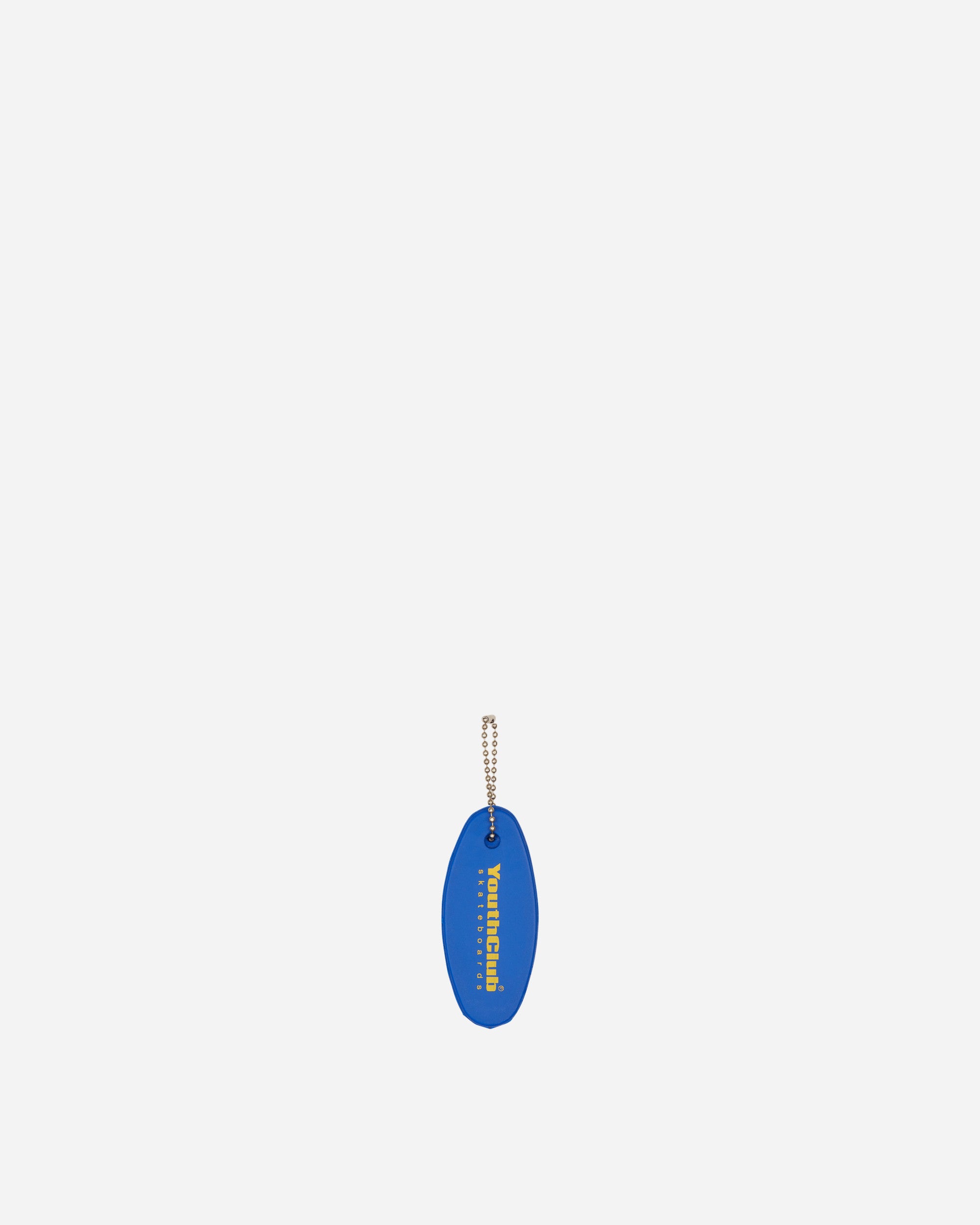 My Name Is Floating Keychain Blue