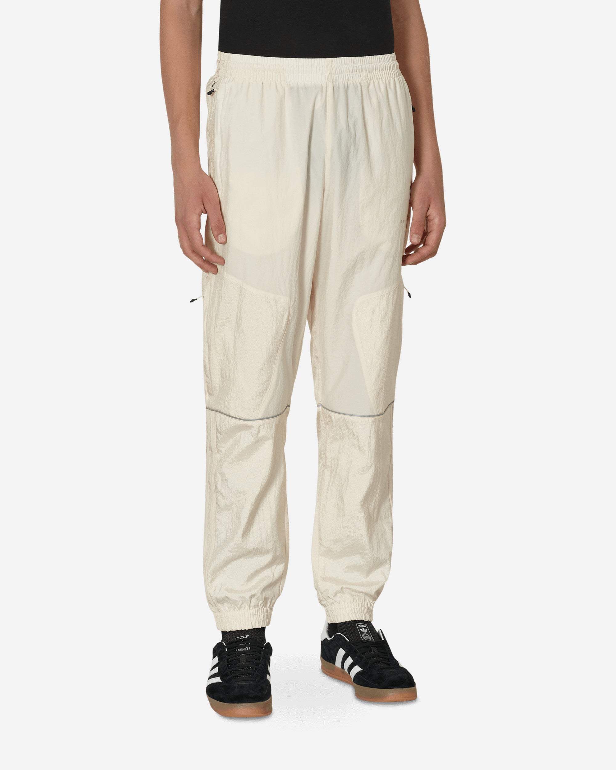 Reveal Material Mix Track Pants White