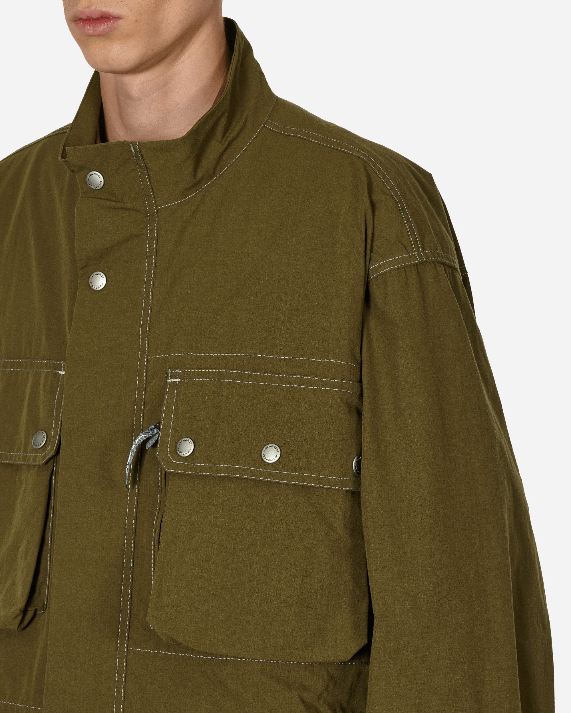 and wander Parachute Jacket Khaki Coats and Jackets Jackets 5743281056 180