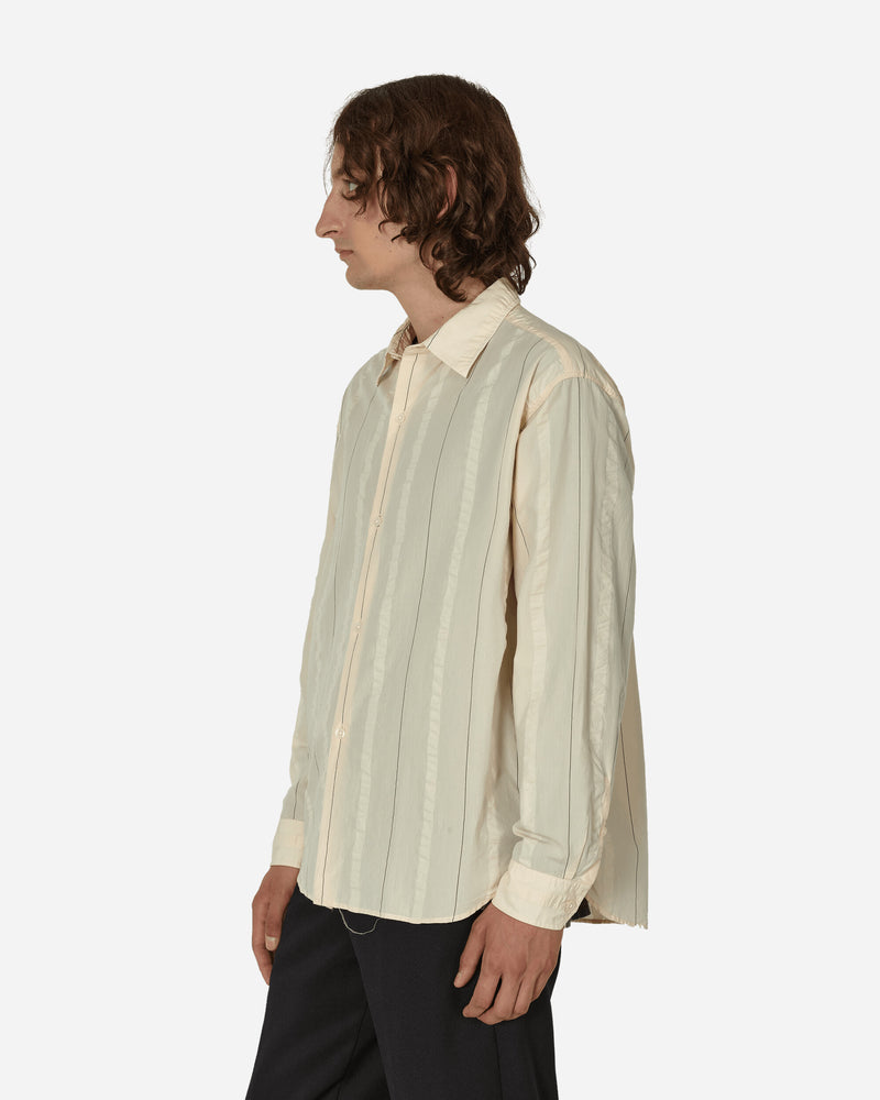 mfpen Generous Shirt Cream Stripe Shirts Longsleeve Shirt M323-22 1