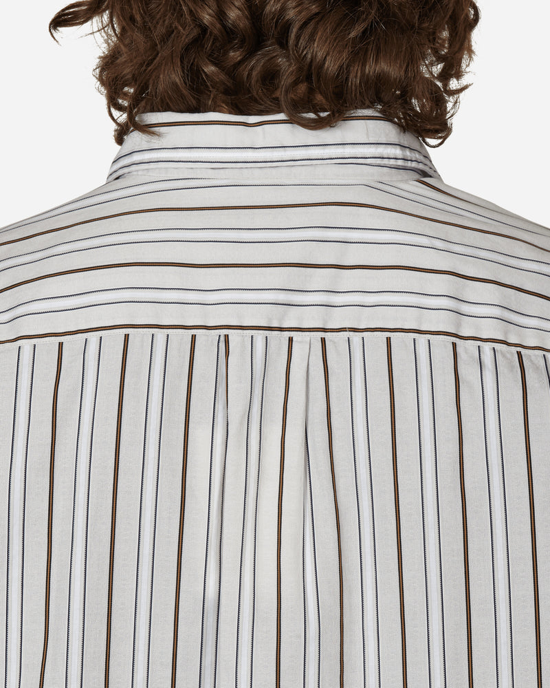 mfpen Generous Shirt Vintage Brown Stripe Shirts Longsleeve Shirt M323-21 1