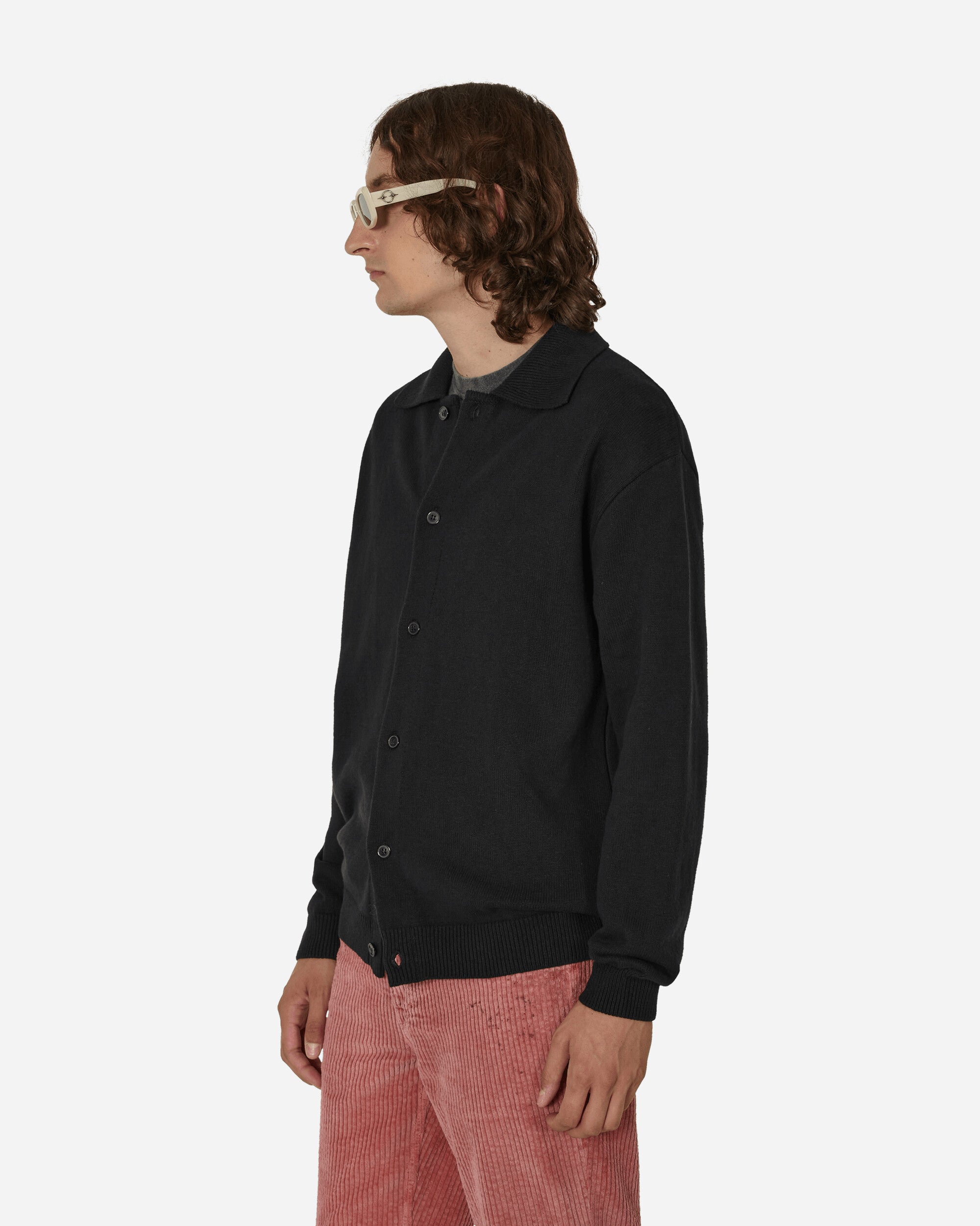 mfpen Formal Polo Shirt Black T-Shirts Polo M323-02 1