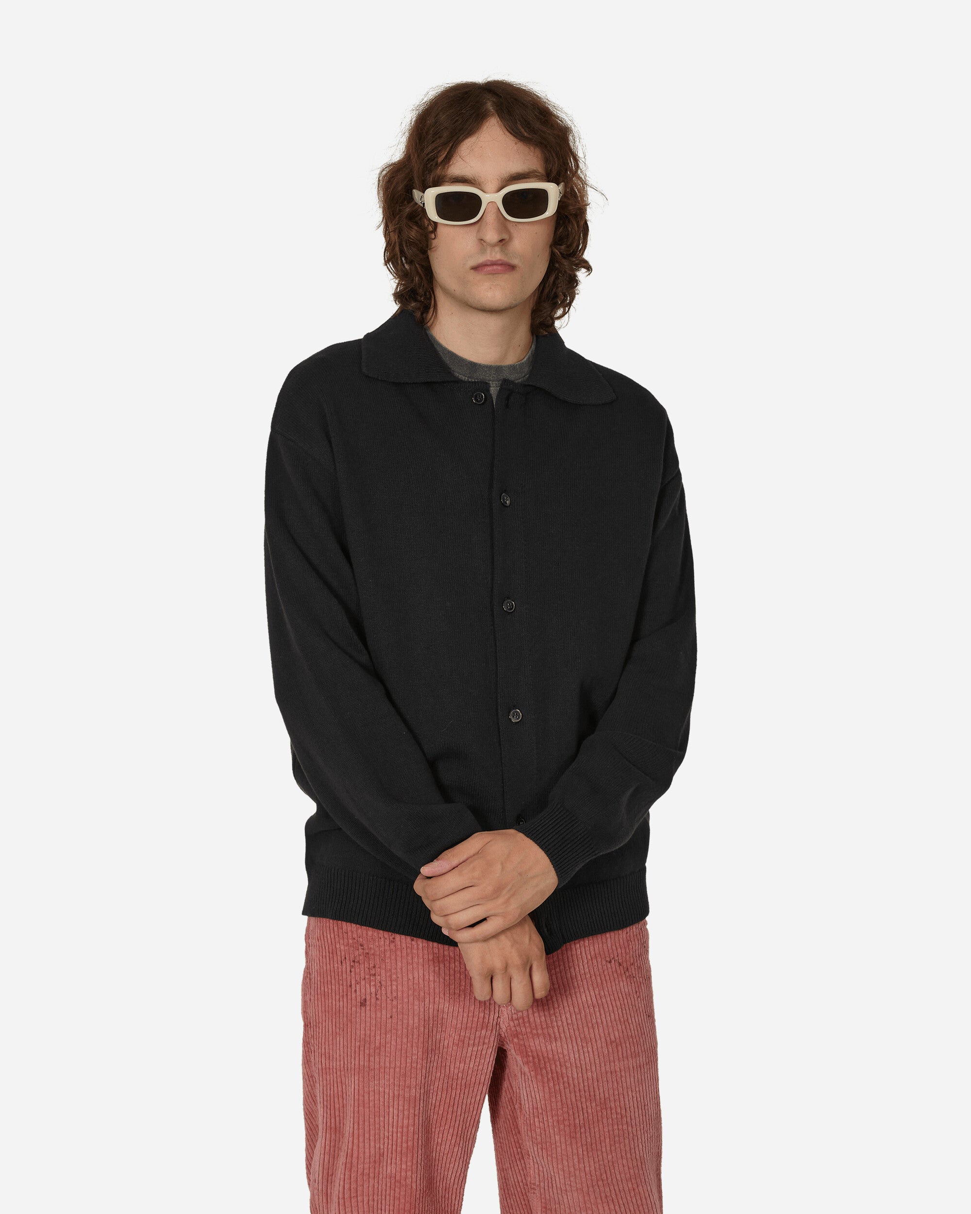 mfpen Formal Polo Shirt Black T-Shirts Polo M323-02 1