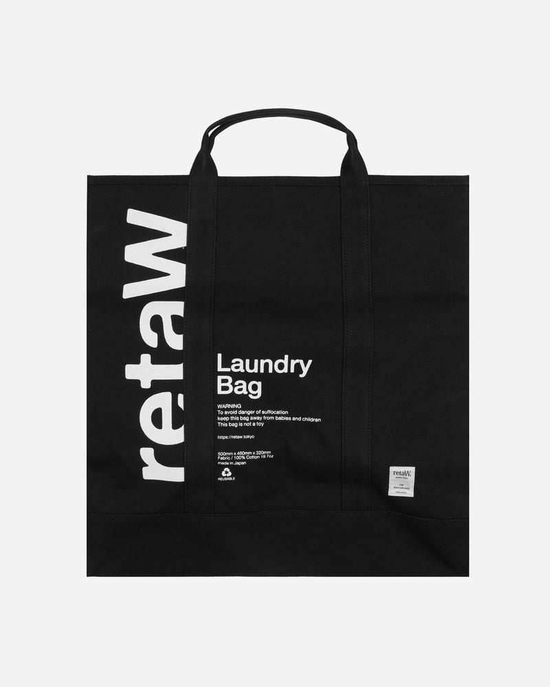 retaW Laudry Bag Logo Black Bags and Backpacks Tote RTW-ACC-868 BLK