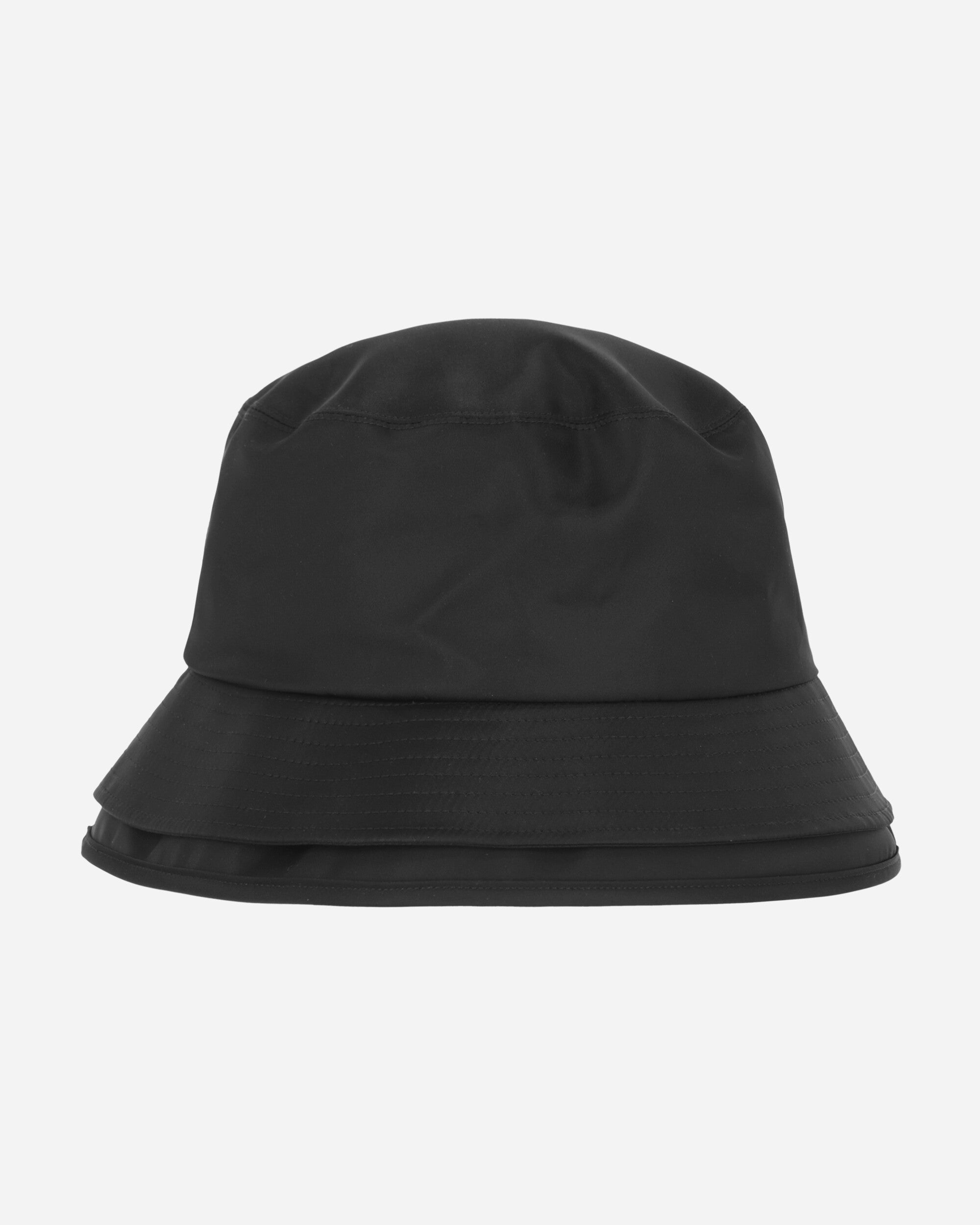 sacai Nylon Twill Double Brim Hat Black Hats Bucket 23-0599S 001