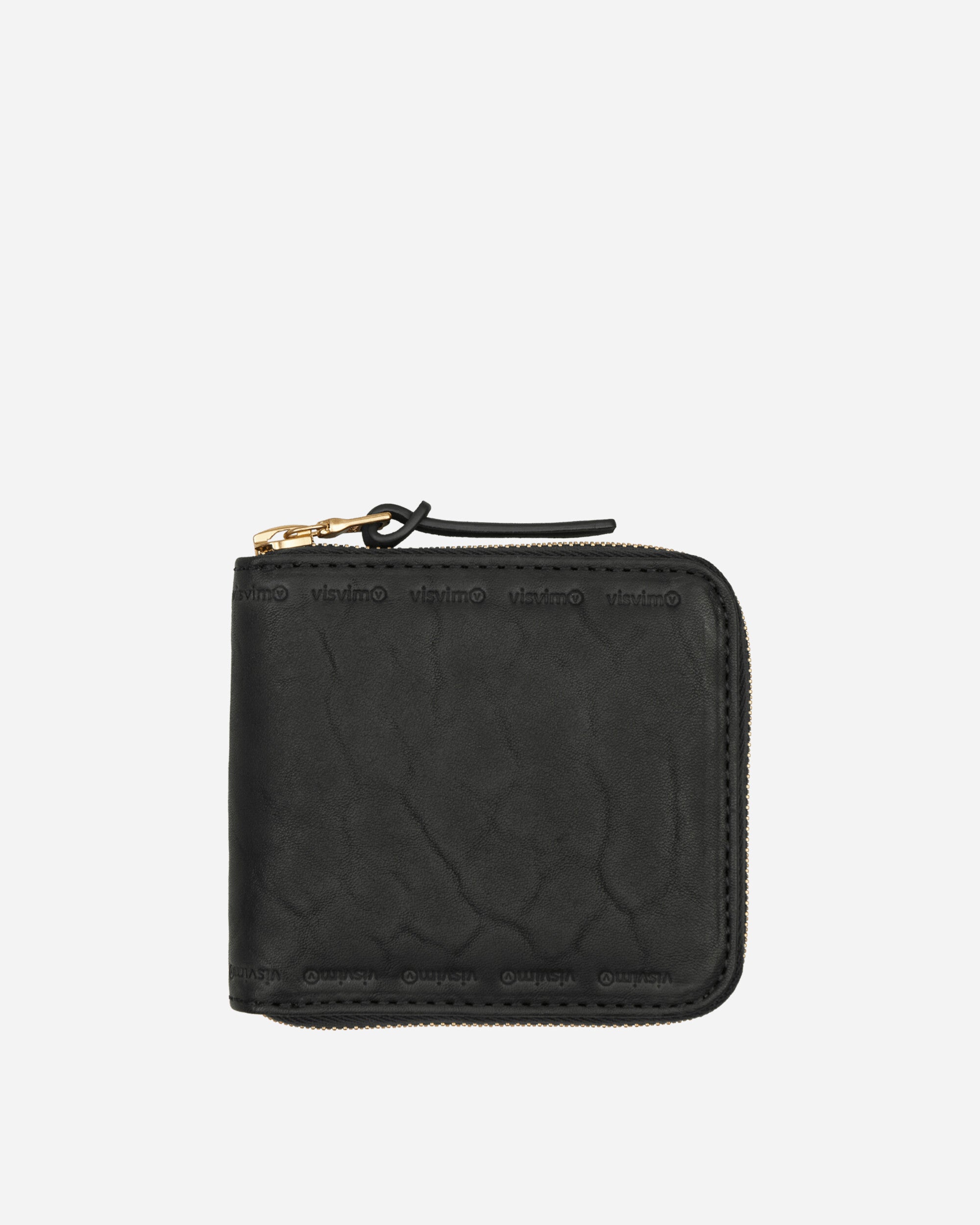 Leather Bi-Fold Wallet Black